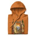 Gate of All Nations Iran unisex hoodie with Gate of All Nations with winged Lamassu guardians and rising sun design