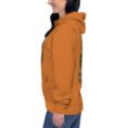 Persian Garden Iran unisex hoodie with ancient Persian columns before snowy mountains design