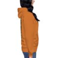 Persian Garden Iran unisex hoodie with ancient Persian columns before snowy mountains design