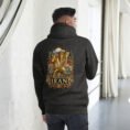 Gate of All Nations Iran unisex hoodie with Gate of All Nations with winged Lamassu guardians and rising sun design