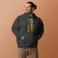 Tomb of Cyrus Iran unisex hoodie with panorama of Iran’s mountains, lakes, deserts and sea design