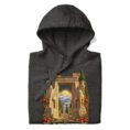 Gate of All Nations Iran unisex hoodie with Gate of All Nations with winged Lamassu guardians and rising sun design