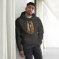 Gate of All Nations Iran unisex hoodie with Gate of All Nations with winged Lamassu guardians and rising sun design