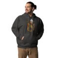 Silk Road Iran unisex hoodie with Iranian horse in the mountains design