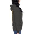 Persian Garden Iran unisex hoodie with ancient Persian columns before snowy mountains design