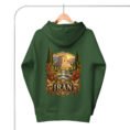 Tomb of Cyrus Iran unisex hoodie with panorama of Iran’s mountains, lakes, deserts and sea design