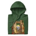 Gate of All Nations Iran unisex hoodie with Gate of All Nations with winged Lamassu guardians and rising sun design
