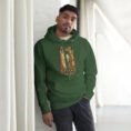 Gate of All Nations Iran unisex hoodie with Gate of All Nations with winged Lamassu guardians and rising sun design