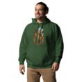 Silk Road Iran unisex hoodie with Iranian horse in the mountains design