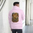 Gate of All Nations Iran unisex hoodie with Gate of All Nations with winged Lamassu guardians and rising sun design