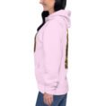 Persian Garden Iran unisex hoodie with ancient Persian columns before snowy mountains design
