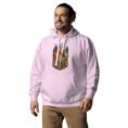 Silk Road Iran unisex hoodie with Iranian horse in the mountains design