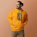 Gold Tomb of Cyrus Iran unisex hoodie with panorama of Iran’s mountains, lakes, deserts and sea design, front view