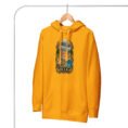 Gold Tomb of Cyrus Iran unisex hoodie with panorama of Iran’s mountains, lakes, deserts and sea design, front view