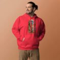 Red Tomb of Cyrus Iran unisex hoodie with panorama of Iran’s mountains, lakes, deserts and sea design, front view
