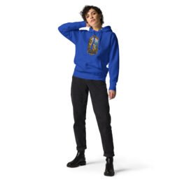 Royal Kohgiluyeh and Boyer-Ahmad unisex hoodie with Tang-e Balqis gorge and Mount Dena design, front view