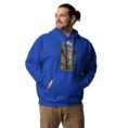 Royal Tomb of Cyrus Iran unisex hoodie with panorama of Iran’s mountains, lakes, deserts and sea design, front view