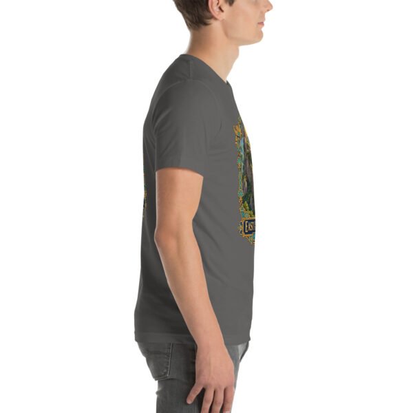 Asphalt East Azerbaijan unisex t-shirt, with Babak Castle and the Arasbaran valleys design