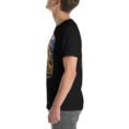 Black Khorasan Razavi unisex t-shirt, with Tomb of Ferdowsi in ancient Tus design