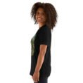 Black Gilan unisex t-shirt, with Rudkhan Castle in the Hyrcanian forest design