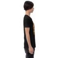 Black Semnan unisex t-shirt, with Qasr-e Bahram caravanserai in the Dasht-e Kavir design