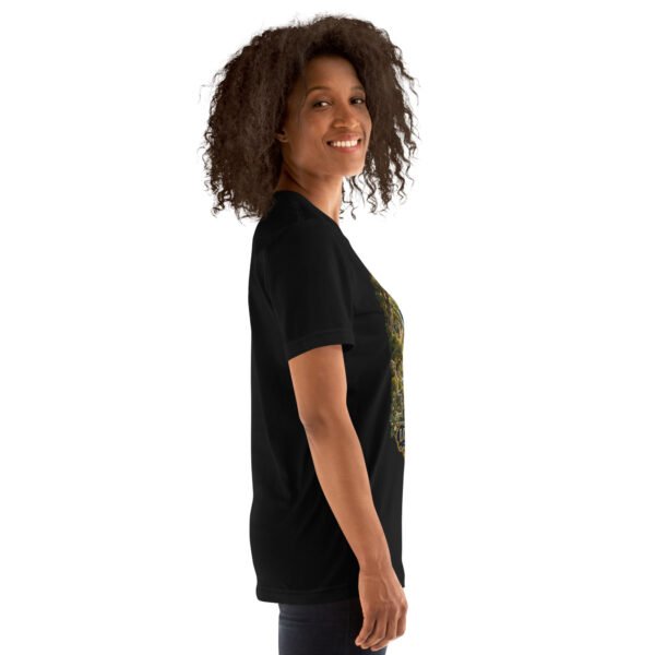 Black Lorestan unisex t-shirt, with Falak-ol-Aflak Castle in Khorramabad design