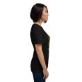 Black Kohgiluyeh and Boyer-Ahmad unisex t-shirt, with Tang-e Balqis gorge and Mount Dena design
