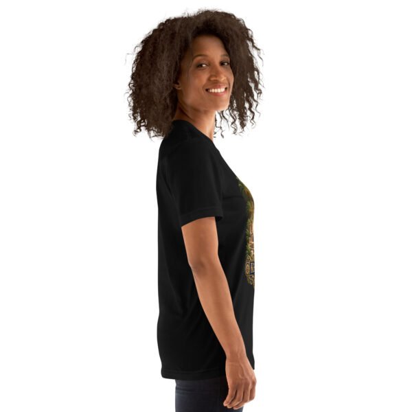 Black Khuzestan unisex t-shirt, with ancient Susa design