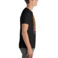 Black South Khorasan unisex t-shirt, with historic citadel of Birjand design