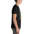 Black East Azerbaijan unisex t-shirt, with Babak Castle and the Arasbaran valleys design
