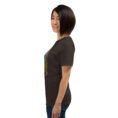 Brown Kohgiluyeh and Boyer-Ahmad unisex t-shirt, with Tang-e Balqis gorge and Mount Dena design