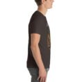 Brown Khorasan Razavi unisex t-shirt, with Tomb of Ferdowsi in ancient Tus design