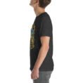 Dark Grey Heather East Azerbaijan unisex t-shirt, with Babak Castle and the Arasbaran valleys design