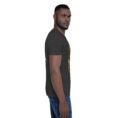 Dark Grey Heather Markazi unisex t-shirt, with ancient columns of Khorheh design