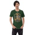 Forest Fars unisex t-shirt, front view with Persepolis and Achaemenid columns design