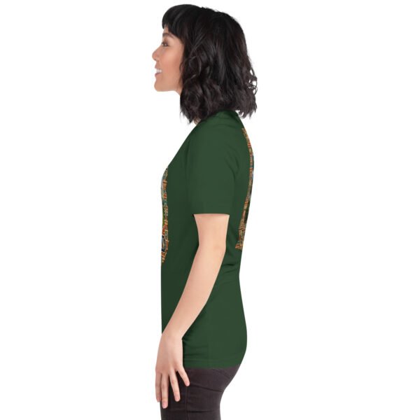 Forest Golestan unisex t-shirt, with Sasanian Great Wall of Gorgan design