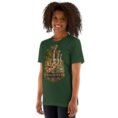 Forest Khuzestan unisex t-shirt, front view with ancient Susa design