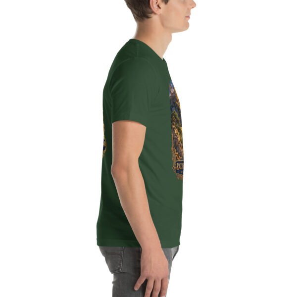 Forest Khorasan Razavi unisex t-shirt, with Tomb of Ferdowsi in ancient Tus design