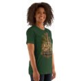 Forest Khuzestan unisex t-shirt, front view with ancient Susa design
