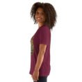 Maroon Khuzestan unisex t-shirt, with ancient Susa design