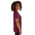 Maroon Lorestan unisex t-shirt, with Falak-ol-Aflak Castle in Khorramabad design