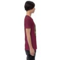 Maroon Fars unisex t-shirt, with Persepolis and Achaemenid columns design