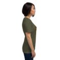 Military Green Kohgiluyeh and Boyer-Ahmad unisex t-shirt, with Tang-e Balqis gorge and Mount Dena design