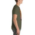 Military Green South Khorasan unisex t-shirt, with historic citadel of Birjand design