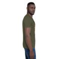Military Green Ilam unisex t-shirt, with Razianeh Gorge in the Zagros Mountains design