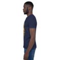 Navy Markazi unisex t-shirt, with ancient columns of Khorheh design