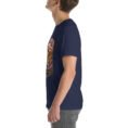 Navy South Khorasan unisex t-shirt, with historic citadel of Birjand design