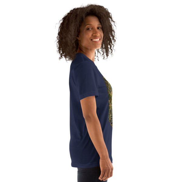 Navy Lorestan unisex t-shirt, with Falak-ol-Aflak Castle in Khorramabad design