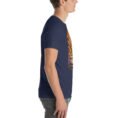 Navy South Khorasan unisex t-shirt, with historic citadel of Birjand design