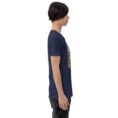 Navy Ardabil unisex t-shirt, with ancient Shahr-e Yeri stone figures and Mount Sabalan design